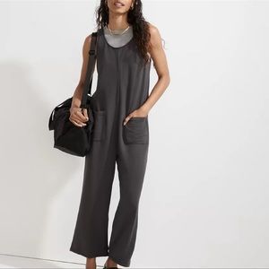 NWT Madewell MWL Superbrushed Pull-On Jumpsuit Sz S